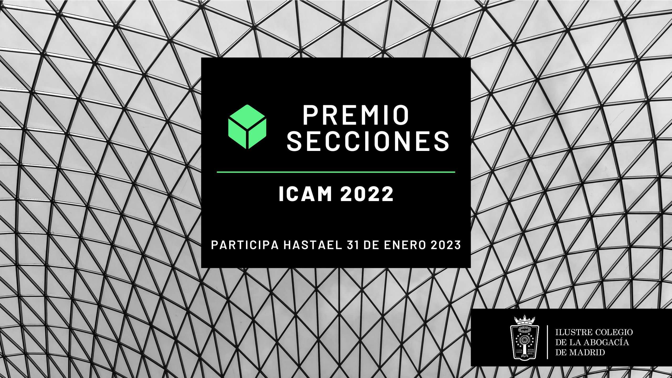 Se convoca la V Edición de los Premios Secciones del ICAM