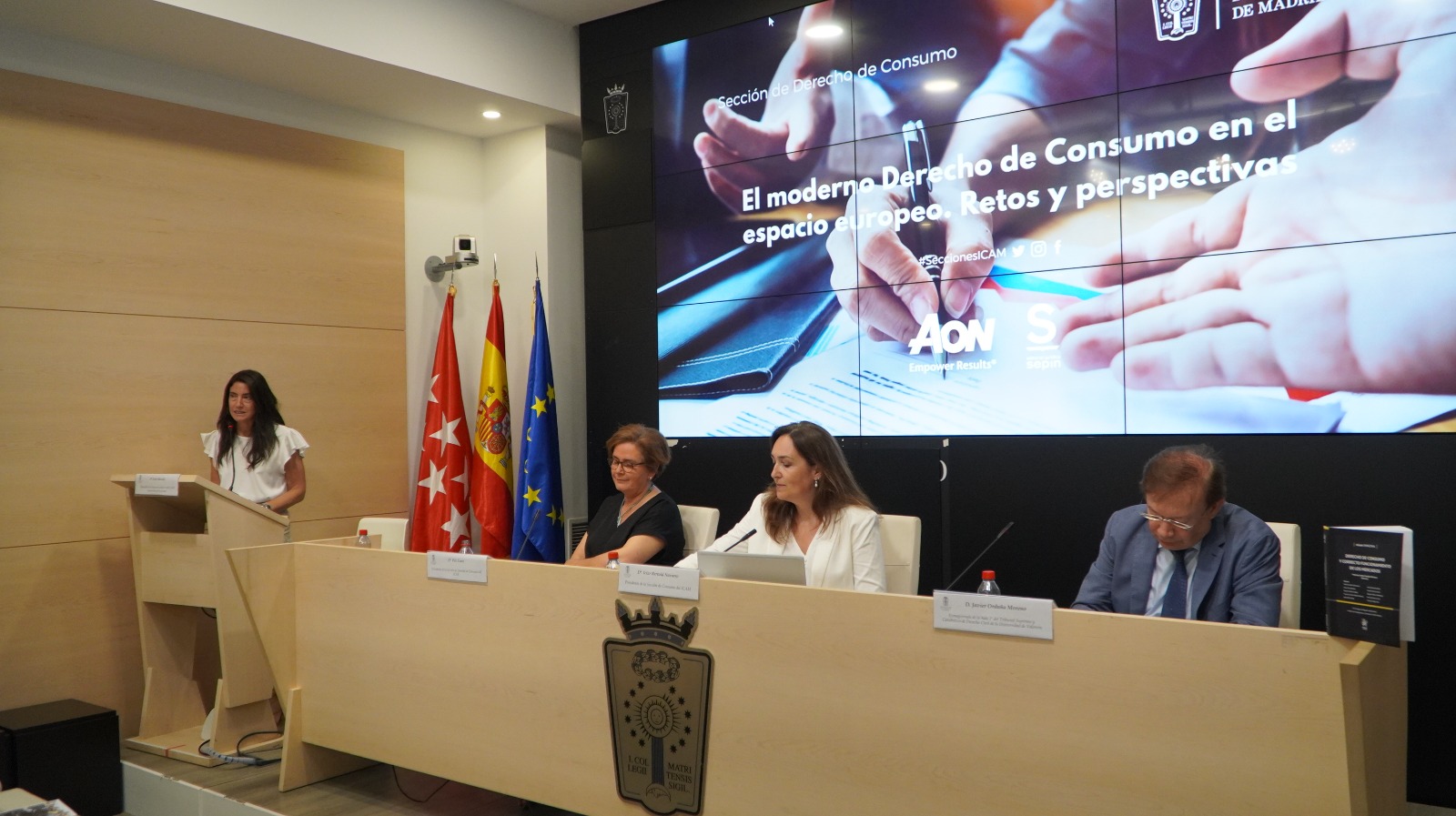 Ester Mocholí inaugura la nueva etapa de la Sección de Consumo reivindicando la importancia de la formación permanente para los profesionales de la Abogacía