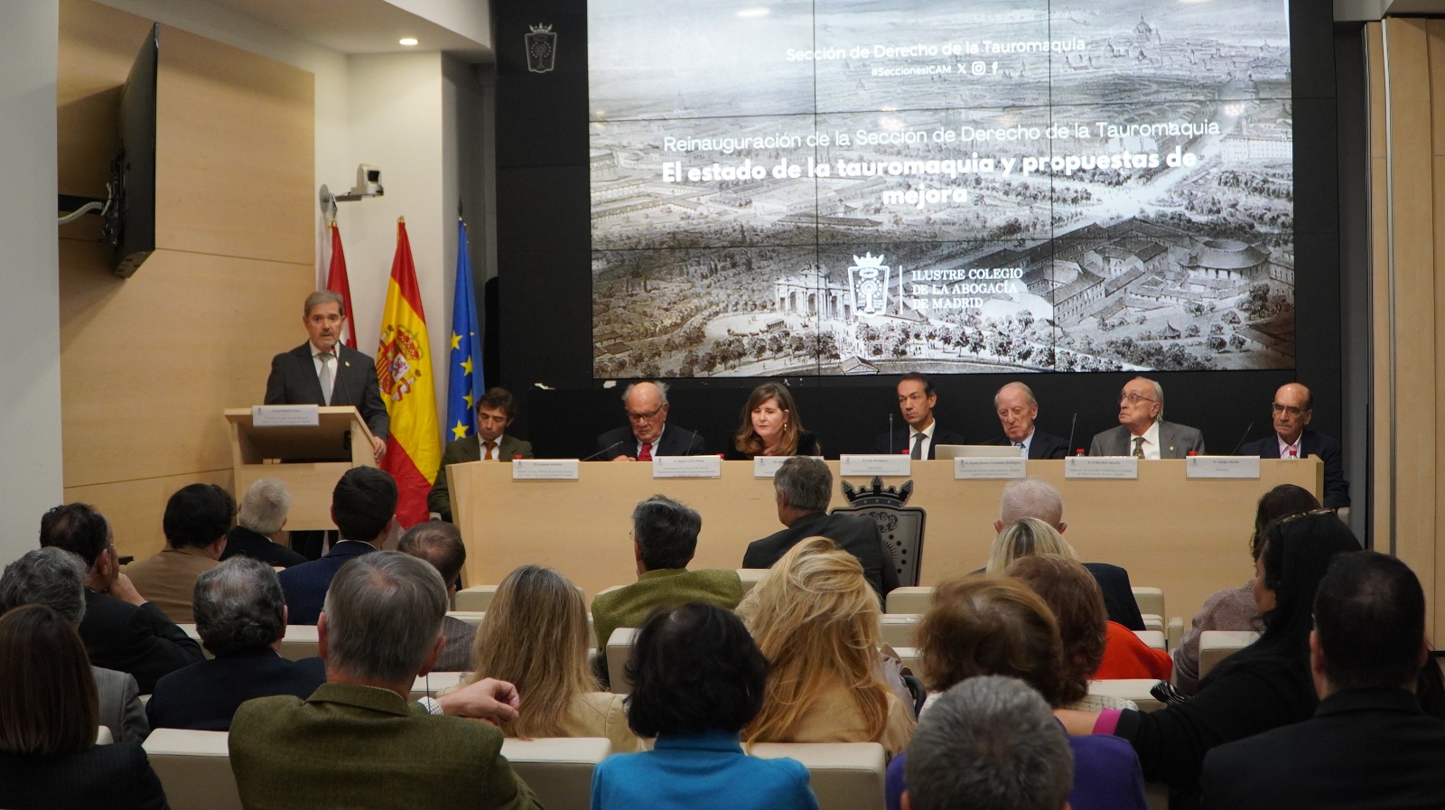 El Ilustre Colegio de la Abogacía de Madrid reinaugura la Sección de Derecho de la Tauromaquia