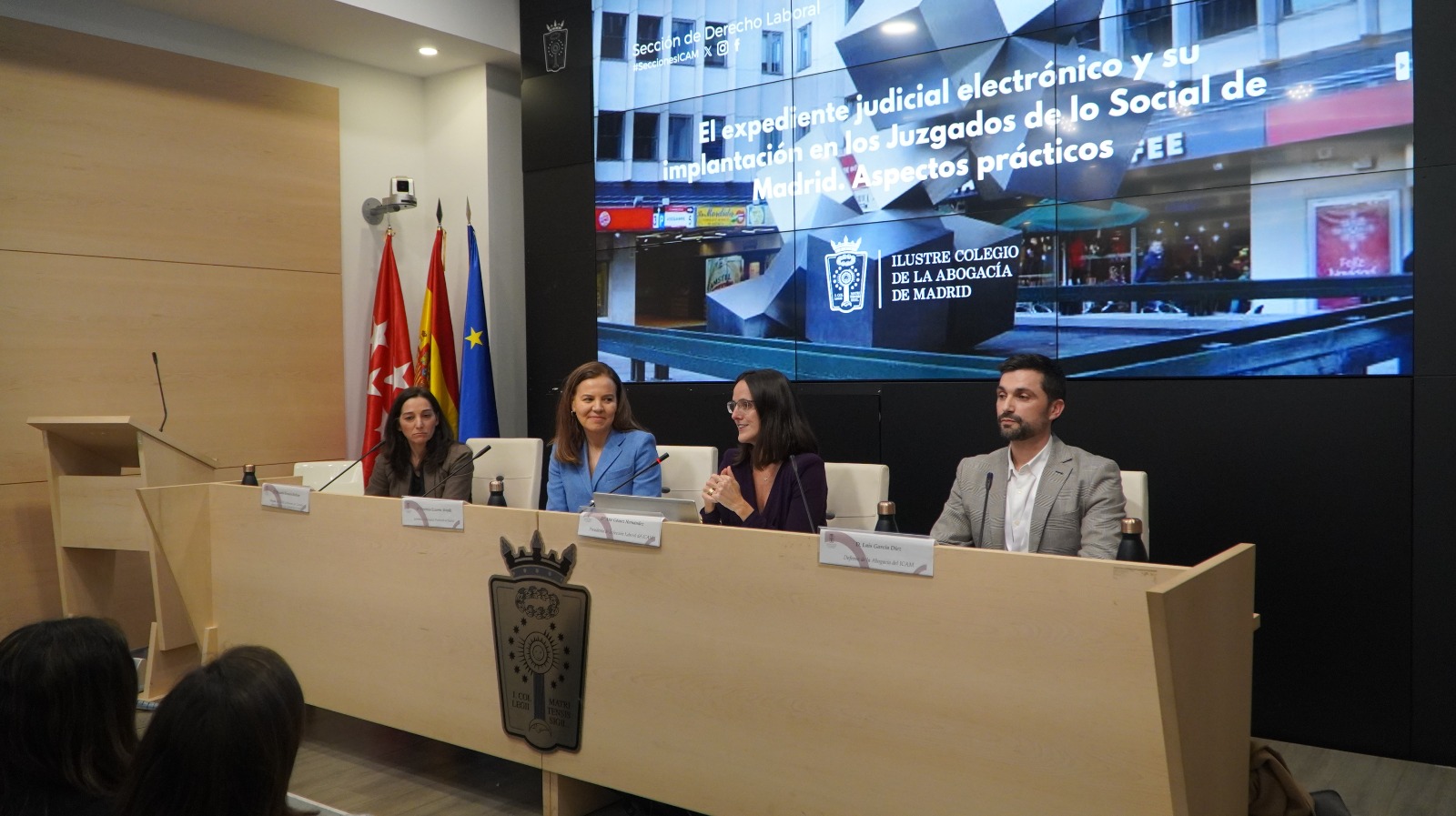 EL ICAM aborda en una jornada práctica la implementación del expediente judicial electrónico en los Juzgados de lo Social de Madrid
