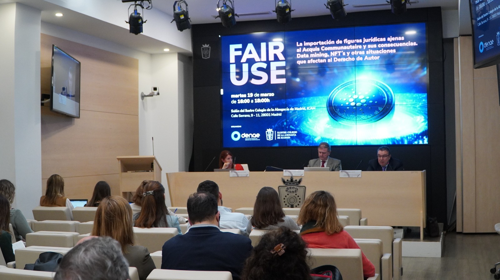 La Sección de Propiedad Intelectual e Industrial del ICAM analiza la compatibilidad del fair use en el marco legal europeo
