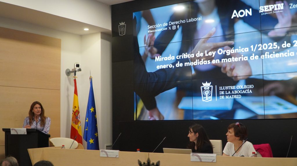 El ICAM analiza el impacto práctico de la LO 1/2025 en el proceso laboral