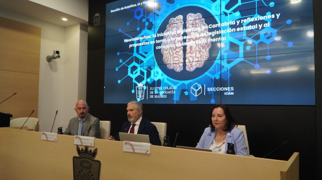 El ICAM analiza la protección de los neuroderechos y la integridad mental en una jornada especializada de la Sección de Robótica