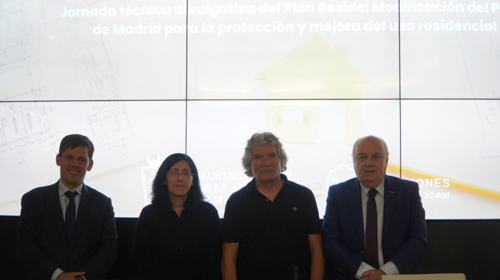 La Sección de Urbanismo del ICAM organiza una jornada divulgativa sobre el Plan Reside y la modificación del PGOU de Madrid