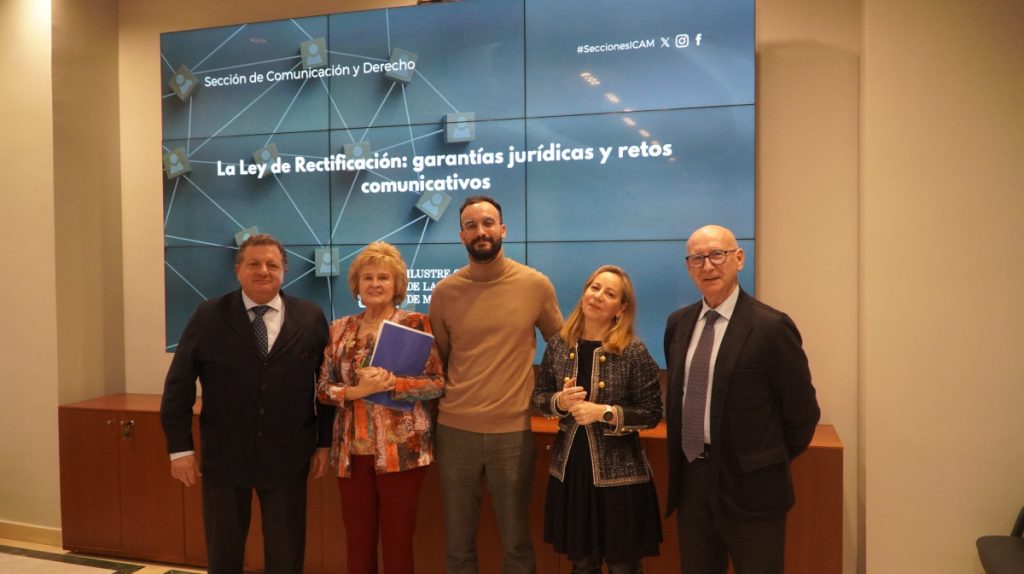 La Sección de Comunicación y Derecho del ICAM analiza el alcance y las novedades introducidas por la Ley de Rectificación
