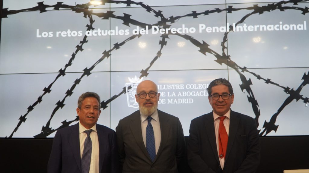 El ICAM aborda los retos actuales del Derecho Penal Internacional en una jornada de su Sección de Abogados Penalistas