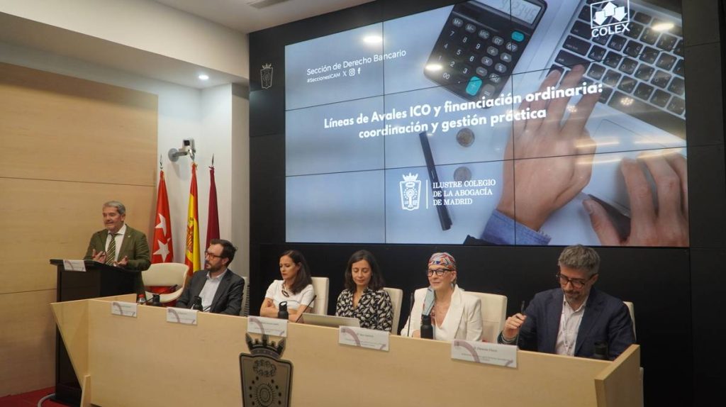 La Sección de Derecho Bancario del ICAM aborda los retos de las líneas de avales ICO y su encaje en las reestructuraciones empresariales