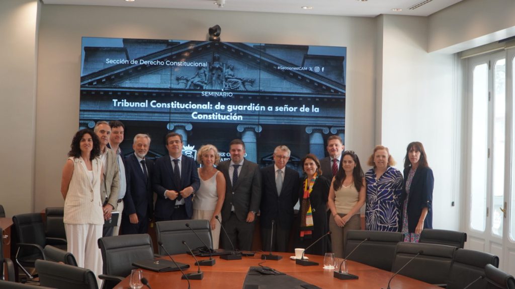 Tribunal Constitucional, innovación en los despachos y accidentes laborales: nueva semana de análisis jurídico en las Secciones del ICAM