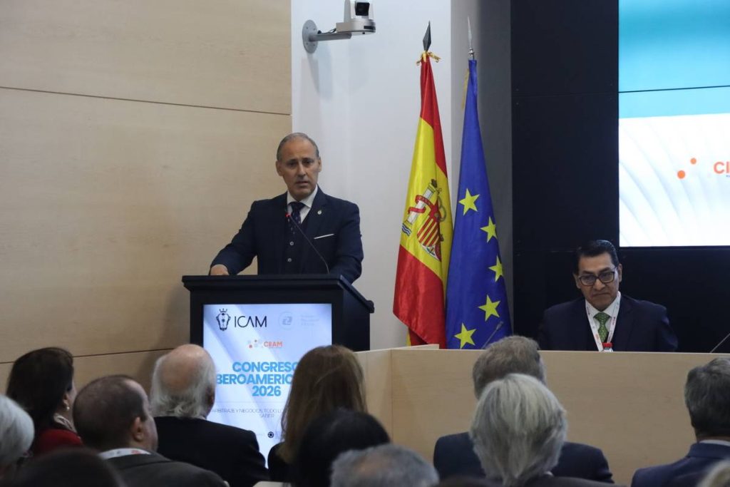 CONGRESO IBEROAMERICANO ICAM 2026 | El ICAM sitúa el arbitraje y la previsibilidad jurídica como factores clave para impulsar los negocios en Iberoamérica