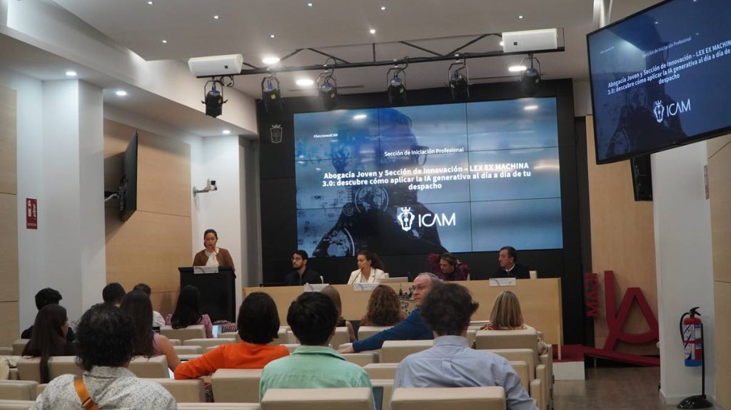 La inteligencia artificial, la gestión del despacho y la responsabilidad civil marcan la agenda semanal de las Secciones del ICAM